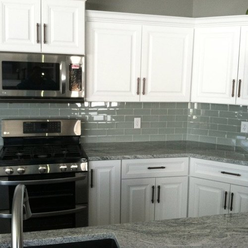 kitchen backsplash tile installation - Contract Interiors, IN
